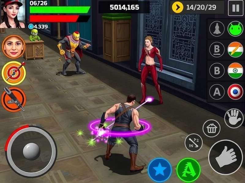 Free Avengers Combat Zone gameplay screenshot